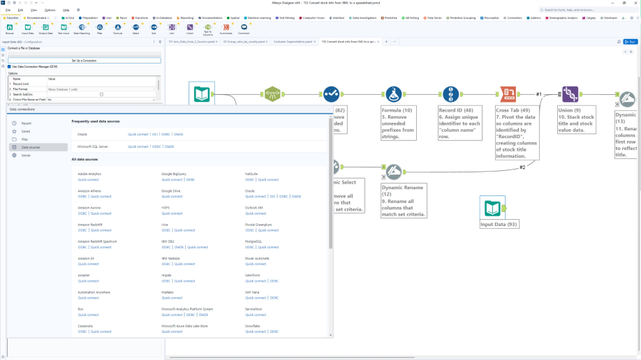 Alteryx is the no-code/code-friendly platform used by International corporations, governments, educational institutions, professional sports teams, and more.