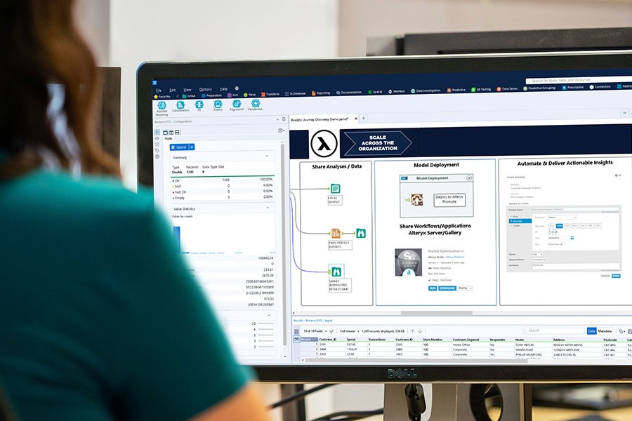 Turn analytic processes into apps that people can run using their own datasets and inputs.