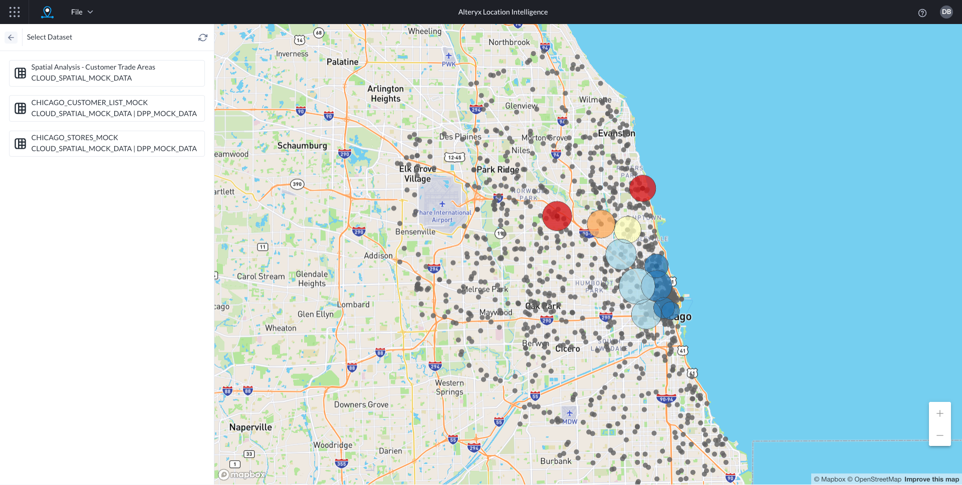 Geospatial Capability, AutoML - Alteryx AI cloud analytics platform